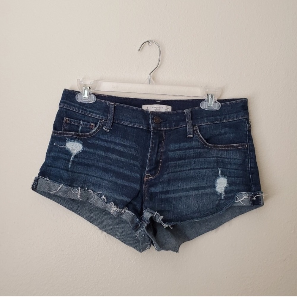 Low rise Jean Shorts